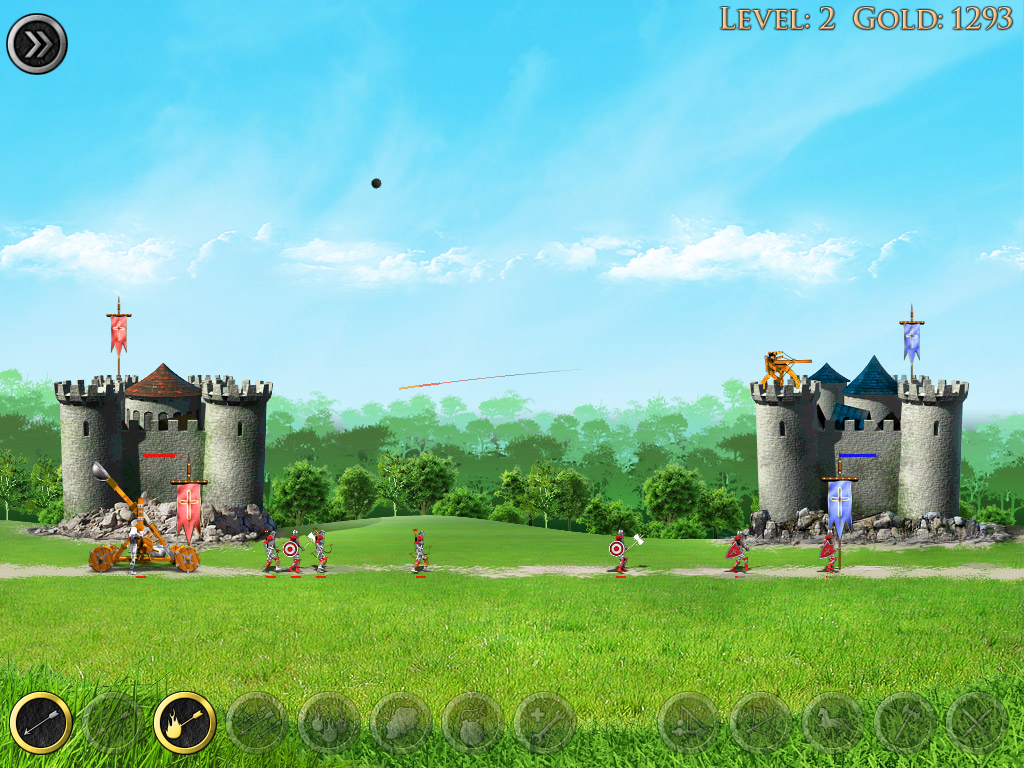 Medieval castle defense game for pc